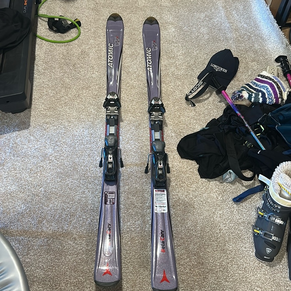ATOMIC C-7 BetaCarve 160 Skis Marker 1000 bindings